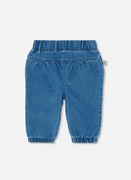 Pantalon bébé fille brodé glace Bleu 2 - vertbaudet enfant 