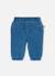 Pantalon bébé fille brodé glace Bleu 2 - vertbaudet enfant 