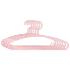 Lot de 6 cintres enfant blanc plastique  - vertbaudet enfant