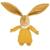 Peluche musicale lapin nid d'ange Curry+Vieux rose 2 - vertbaudet enfant 