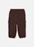Pantalon garçon en molleton cargo Marron 3 - vertbaudet enfant 