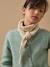 Écharpe en laine fille Beige+Gris chine+Rouge 1 - vertbaudet enfant 