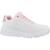 Basket fille modèle uno lite - ombre wave Blanc wht 5 - vertbaudet enfant 