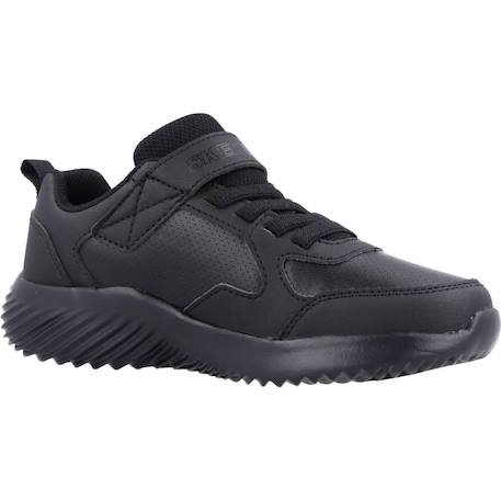 Basket garçon modèle bounder power study Blanc+Blanc wht+Noir+Noir bbk 23 - vertbaudet enfant 