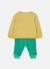 Ensemble bébé garçon maille imprimé jungle Jaune 2 - vertbaudet enfant 