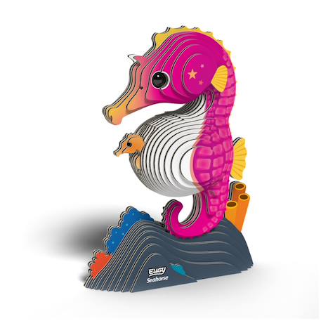Puzzle 3d animal marin - hippocampe Multicolor 2 - vertbaudet enfant 