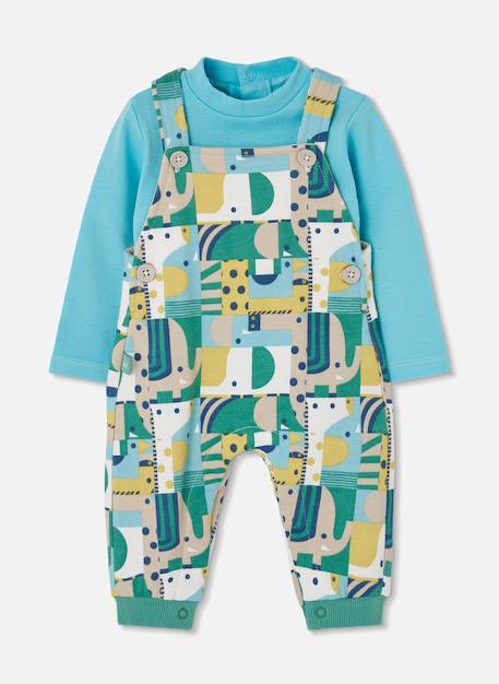 Bébé-Ensemble-Ensemble bébé garçon maille imprimé animaux