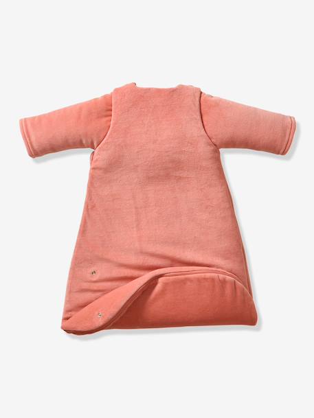 Gigoteuse manches longues velours Cocotte rose pêche 5 - vertbaudet enfant 