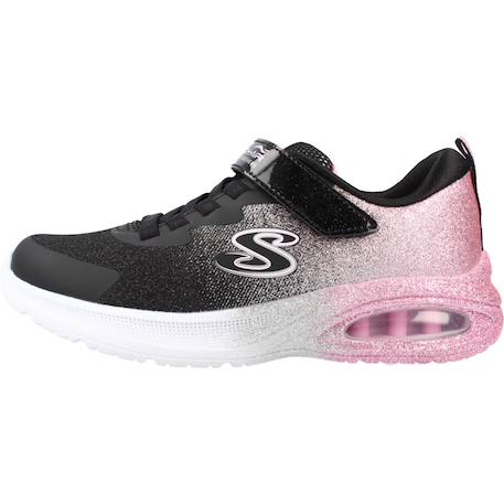 Basket fille modèle microspec max advance - glitz Noir bkrg+Rose ltpl 2 - vertbaudet enfant 