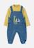 Ensemble bébé garçon brodé d'animaux Bleu 1 - vertbaudet enfant 