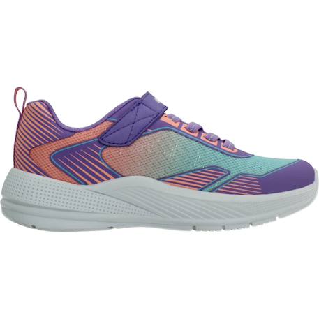 Basket fille synthétique légère et souple Bleu marine multicolore+Bleu nvmt+Rose hpmt+Violet lvmt 19 - vertbaudet enfant 