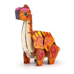 Jouet-Jeux éducatifs-Puzzles-Puzzle 3d construction&son dino - brachiosaure