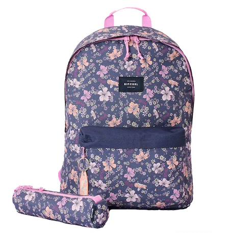 Sac à dos primaire rip curl 42 cm Multicolore+orange 4 - vertbaudet enfant 