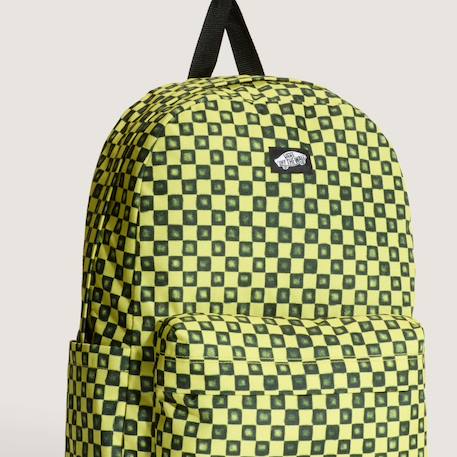 Sac à dos fille modèle vn000h4wgs11 old skool backpack Jaune gs11 2 - vertbaudet enfant 