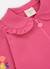 Veste fille en molleton imprimé fleurs Violet 4 - vertbaudet enfant 