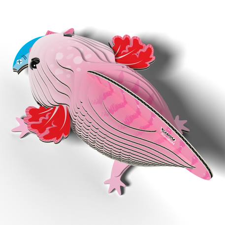 Puzzle 3d animal marin - axolotl Pink 5 - vertbaudet enfant 