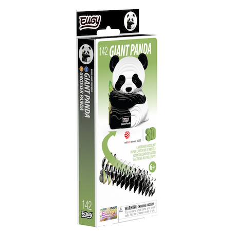 Puzzle 3d animal sauvage - panda géant Black;white 6 - vertbaudet enfant 