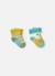 Lot chaussettes bébé imprimé girafes Blanc 1 - vertbaudet enfant 
