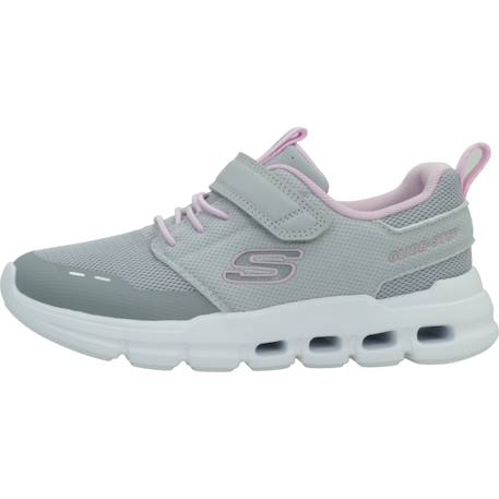 Basket fille synthétique légère et souple Bleu nvy+Gris lgy+Rose+Rose ltpk 8 - vertbaudet enfant 