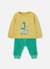 Ensemble bébé garçon maille imprimé jungle Jaune 1 - vertbaudet enfant 