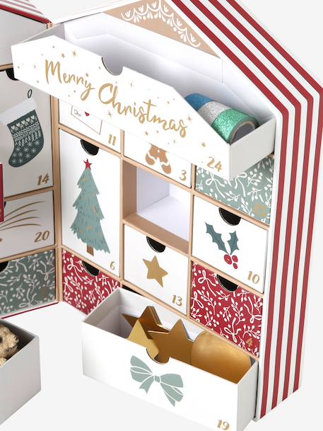 Calendrier de l Avent maison carton cannelle 6 - vertbaudet enfant 