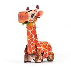 Puzzle 3d construction&son animaux sauvages - girafe  - vertbaudet enfant
