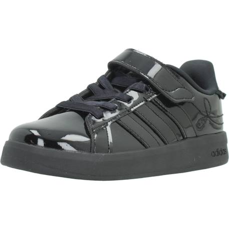 Basket fille modèle ki8116 grand court 3.0 gir Noir black 4 - vertbaudet enfant 
