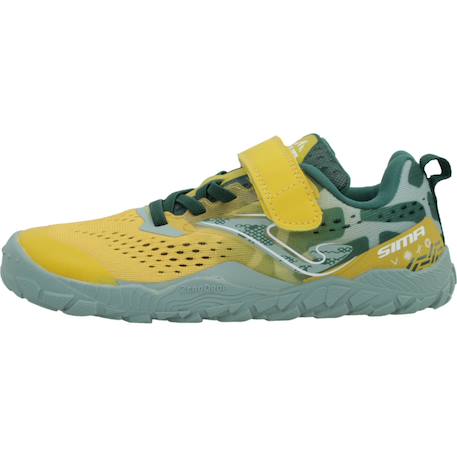 Basket garçon modèle 180452 Jaune naranja 2 - vertbaudet enfant 