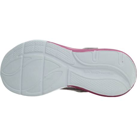 Chaussures de sport lumineuses s-lights cosmic glow – enfant junior Argent smlt+Argenté+Bleu turquoise+Rosa 6 - vertbaudet enfant 