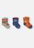 Lot chaussettes imprimé Bleu 1 - vertbaudet enfant 