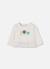 Ensemble bébé maille imprimé arbres Blanc 3 - vertbaudet enfant 