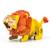Puzzle 3d construction&son animaux sauvages - lion Multicolor 1 - vertbaudet enfant 