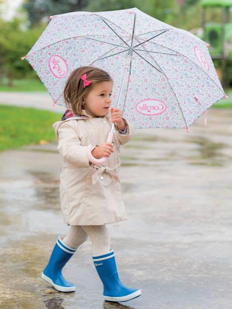 Parapluie COROLLE ROSE 4 - vertbaudet enfant 