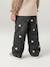 Jean large bébé fille petits coeurs brodés denim gris+double stone+stone 5 - vertbaudet enfant 