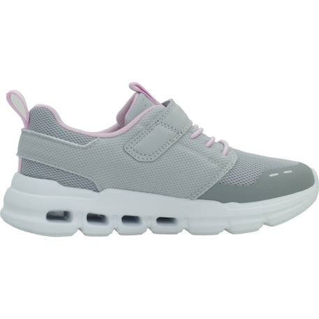 Basket fille synthétique légère et souple Bleu nvy+Gris lgy+Rose+Rose ltpk 7 - vertbaudet enfant 