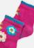 Lot chaussettes à imprimé fleuri Bleu 3 - vertbaudet enfant 