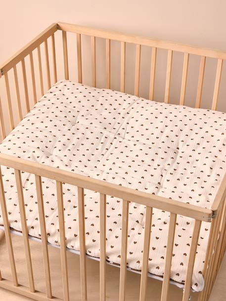 Fond de parc en gaze de coton chocolat 2 - vertbaudet enfant 