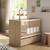Chambre bébé duo: lit bébé 60x120 évolutif et commode à langer 2 portes décor bois hêtre - adele Marron 3 - vertbaudet enfant 