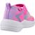 Basket fille synthétique légère et souple Bleu marine multicolore+Bleu nvmt+Rose hpmt+Violet lvmt 15 - vertbaudet enfant 