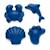Set de 4 moules de plage en silicone souple Cherry red+Coral+Dark moss green+Dark purple+Light dusty purple+Midnight blue+Mint+Mustard+Petrol blue+Rust+Sage green 19 - vertbaudet enfant 