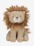 Peluche lion 17 cm marron 1 - vertbaudet enfant 