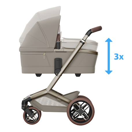 Nacelle ultra confortable fame Copper terra+Moon graphite+Oak truffle+Sapphire sand 22 - vertbaudet enfant 