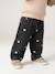 Jean large bébé fille petits coeurs brodés denim gris+double stone+stone 4 - vertbaudet enfant 