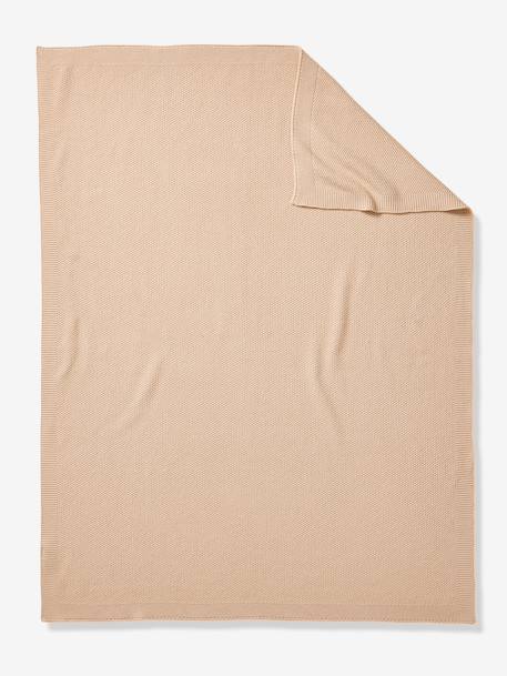 Couverture bébé en tricot coton ficelle 3 - vertbaudet enfant 