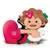 Puzzle 3d fantaisie - cupidon Multicolor 4 - vertbaudet enfant 