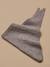 Foulard triangle fille Avoine chine+Taupe chine 6 - vertbaudet enfant 