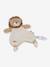Doudou plat Lion Safari Friends marron 1 - vertbaudet enfant 