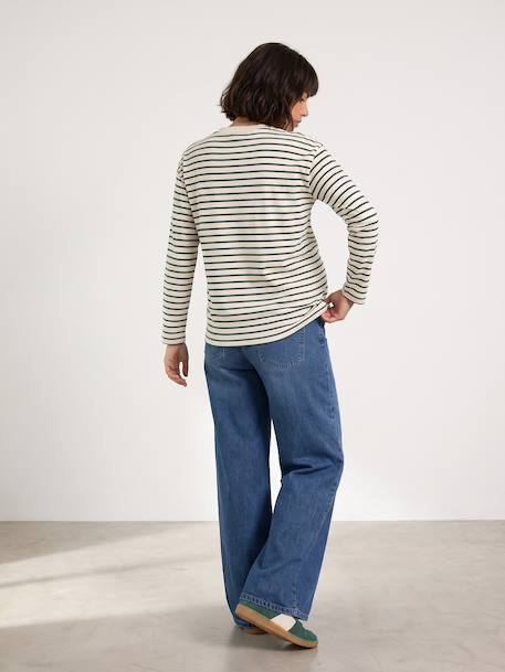 Jean large de grossesse stone 5 - vertbaudet enfant 