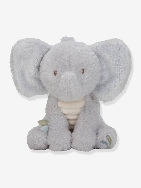 Peluche éléphant 17 cm gris 1 - vertbaudet enfant 