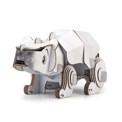 Jouet-Jeux éducatifs-Puzzle 3d construction&son animaux marins - ours polaire